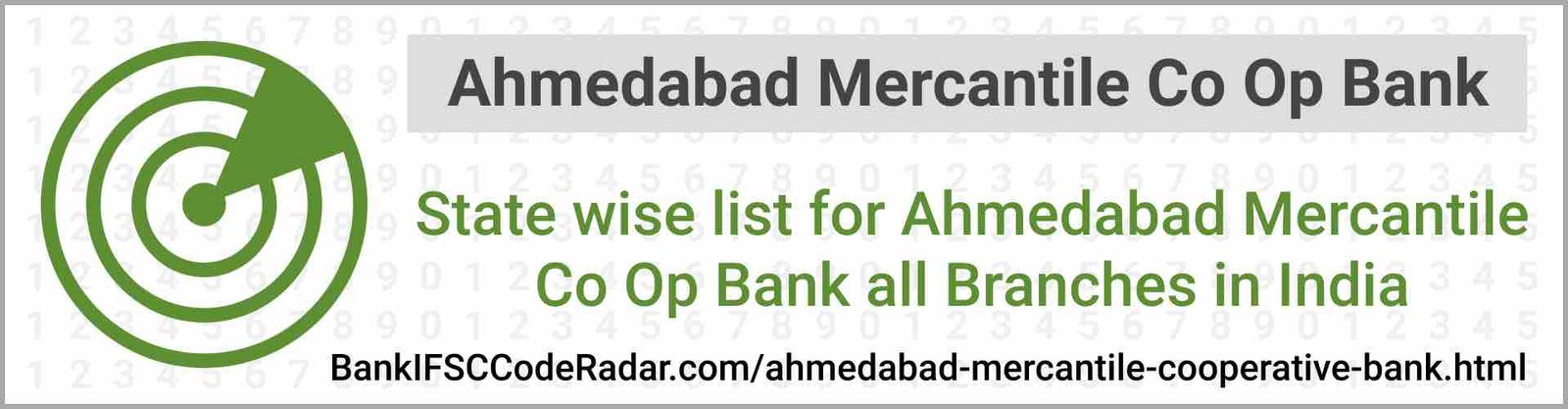 Ahmedabad Mercantile Cooperative Bank All Branches India