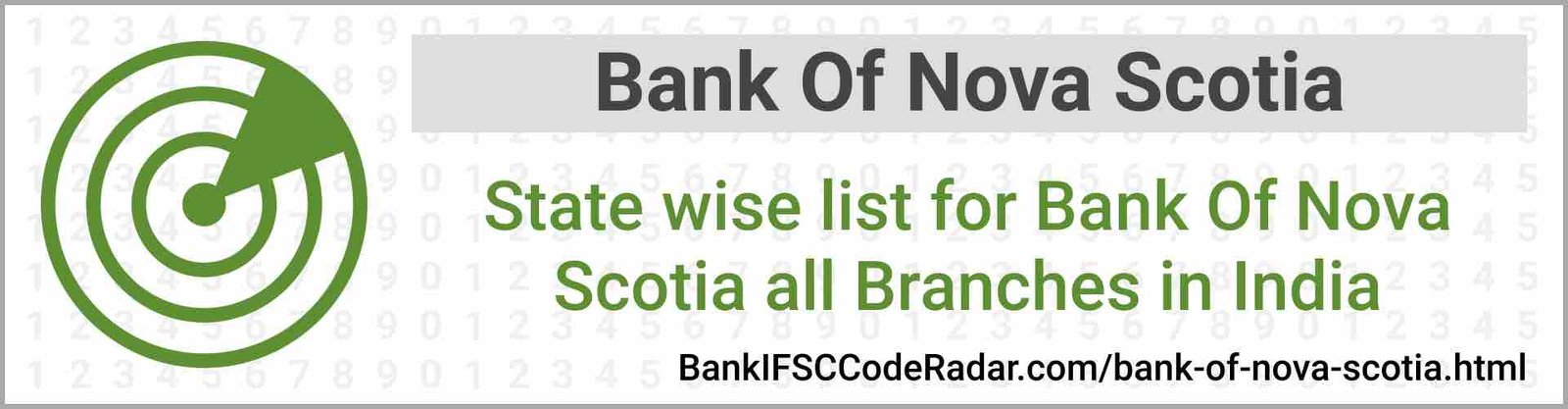 Bank Of Nova Scotia All Branches India