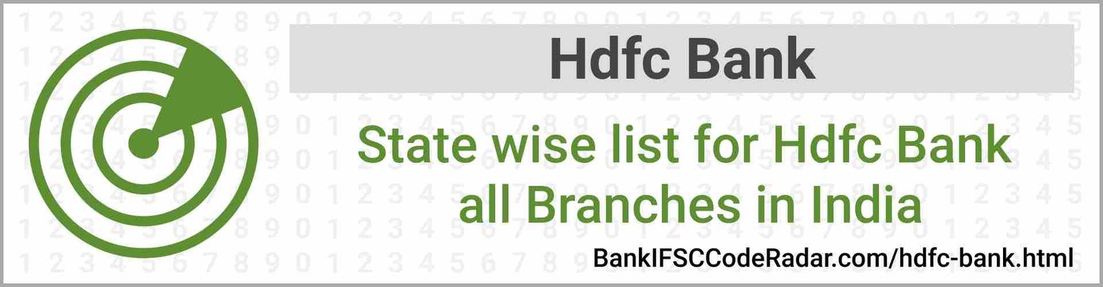 Hdfc Bank All Branches India