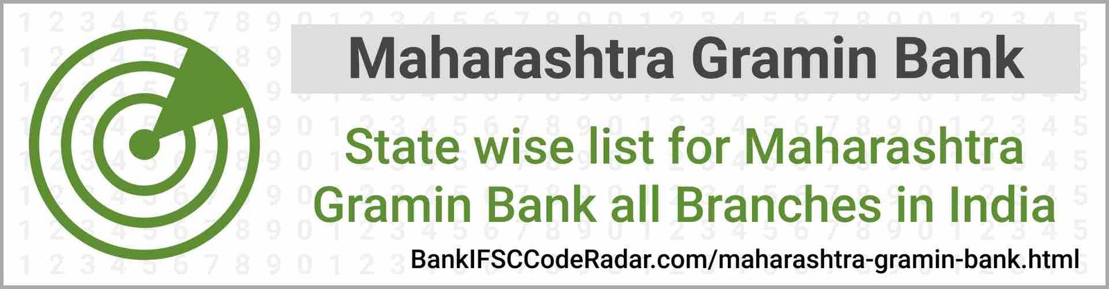 Maharashtra Gramin Bank All Branches India