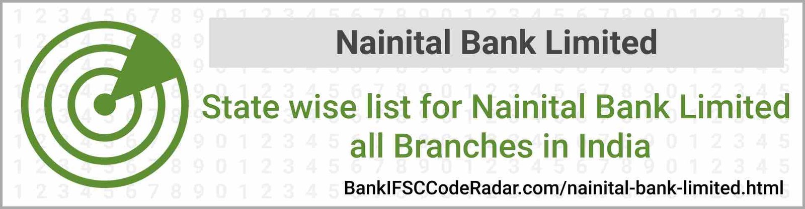 Nainital Bank Limited All Branches India