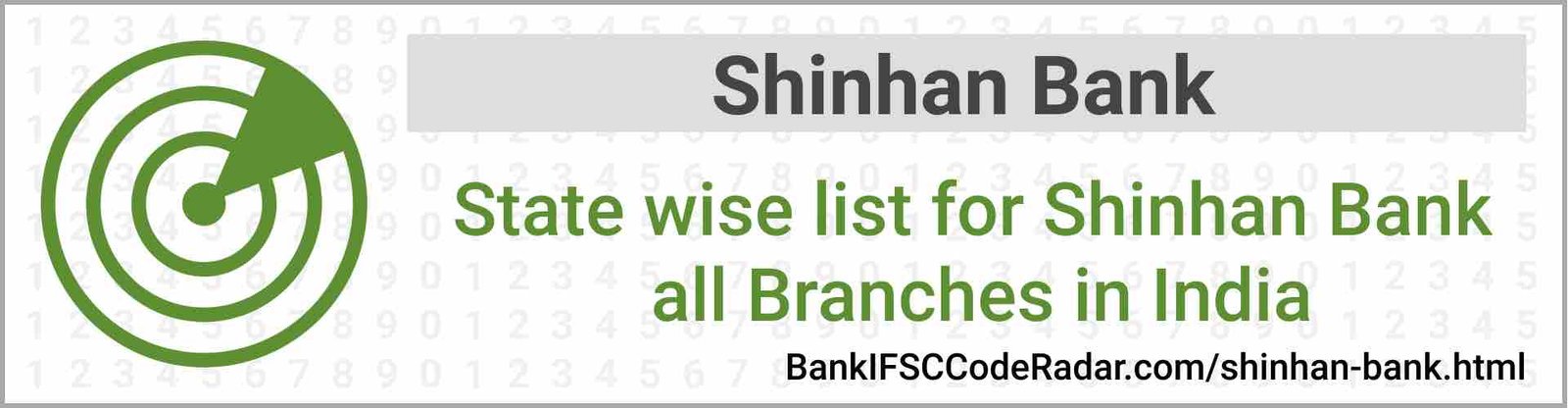 Shinhan Bank All Branches India